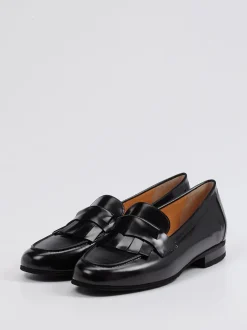 Truman's – Loafer aus Hochglanzleder Schwarz