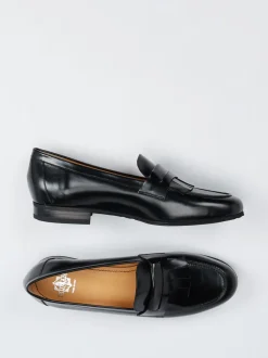 Truman's – Loafer aus Hochglanzleder Schwarz