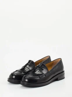 Truman's – Loafer aus Kalbleder schwarz glänzend