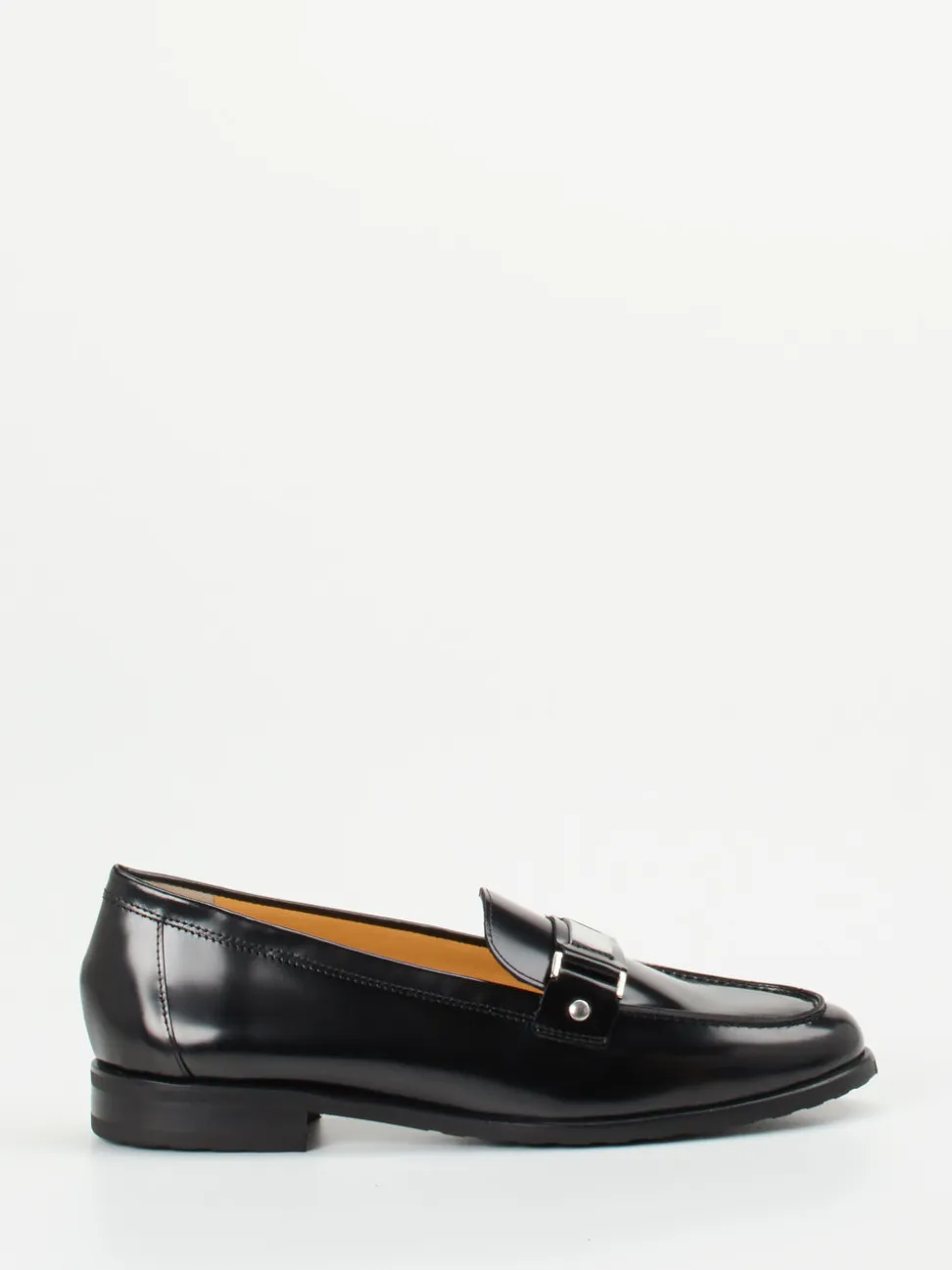 Truman's – Loafer aus Lammleder schwarz glänzend