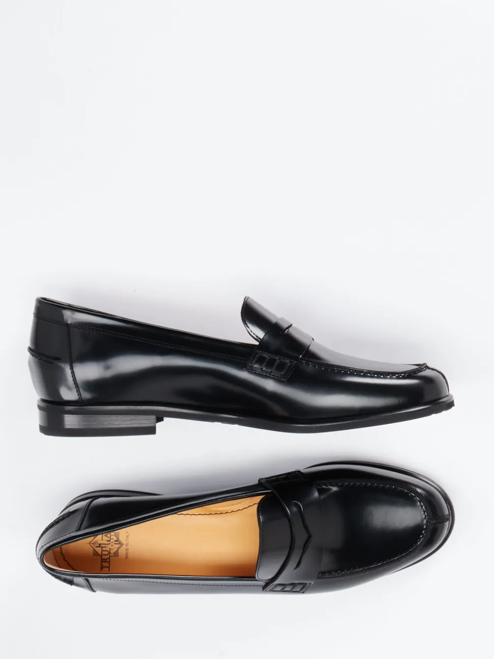 Truman's – Loafer aus Lammleder in Schwarz