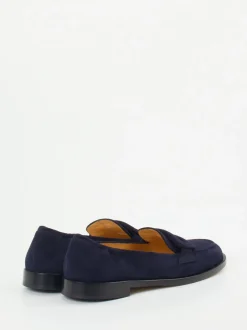 Truman's – Loafer aus Veloursleder in Marineblau