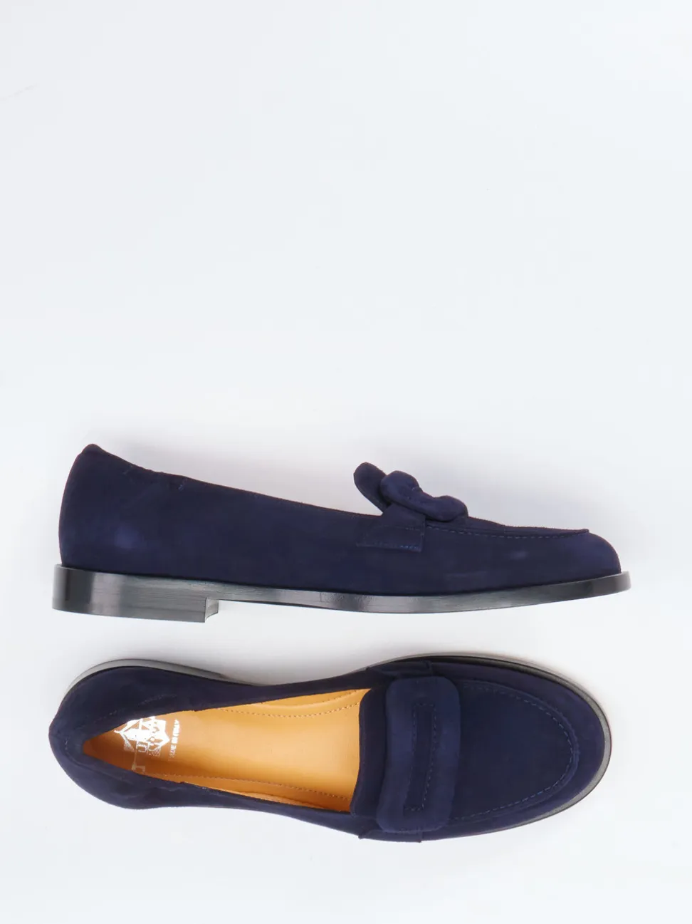 Truman's – Loafer aus Veloursleder in Marineblau