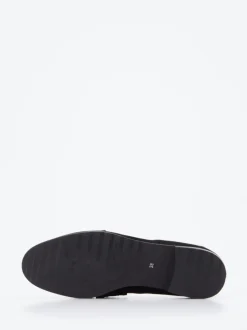 Truman's – Loafer aus Veloursleder Schwarz