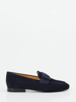 Truman's – Loafer aus Veloursleder marineblau