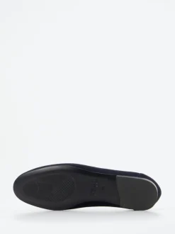 Truman's – Loafer aus Veloursleder marineblau
