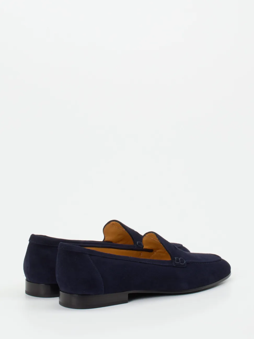 Truman's – Loafer aus Veloursleder Dunkelblau