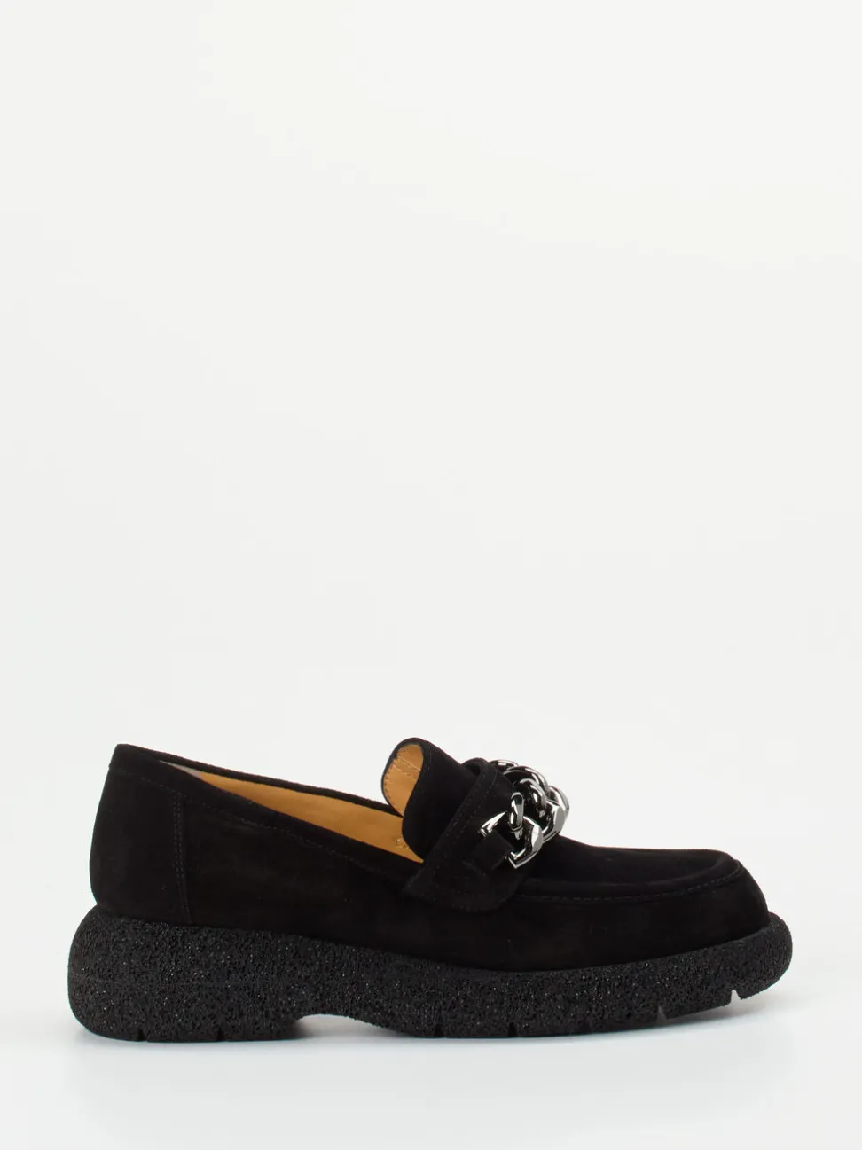 Truman's – Loafer aus Veloursleder Schwarz