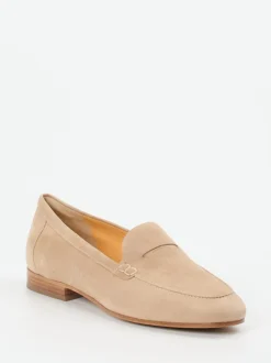 Truman's – Loafer aus Veloursleder in Beige