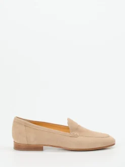 Truman's – Loafer aus Veloursleder in Beige