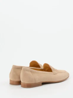 Truman's – Loafer aus Veloursleder in Beige