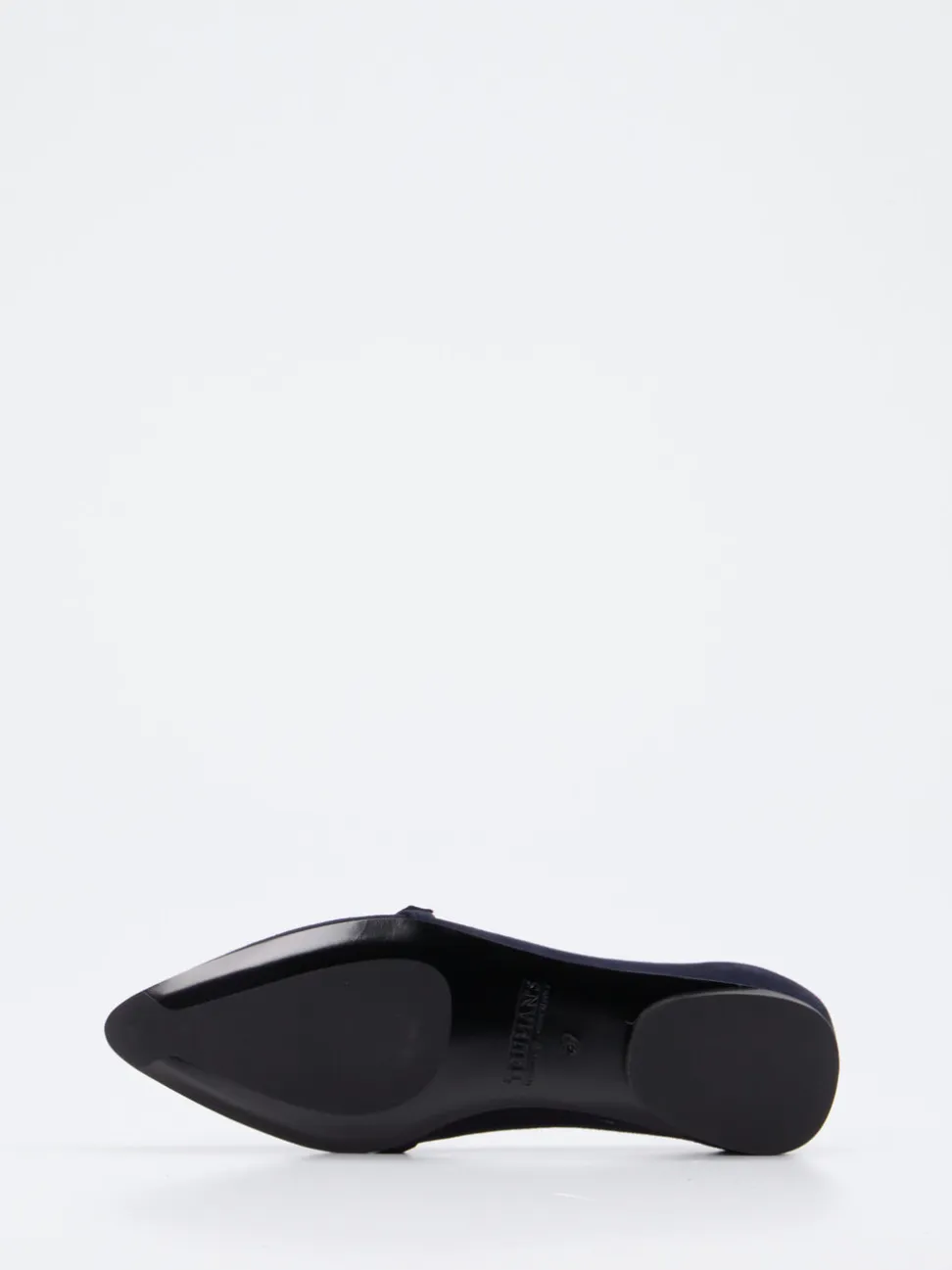 Truman's – Mary Jane Ballerinas aus Veloursleder Dunkelblau