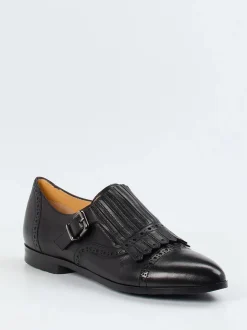 Truman's – Monkstrap aus Lammleder Schwarz
