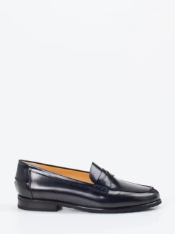 Truman's – Penny Loafer aus Lammleder in Tintenblau