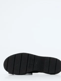 Truman's – Plateau-Loafer aus Veloursleder Dunkelbraun
