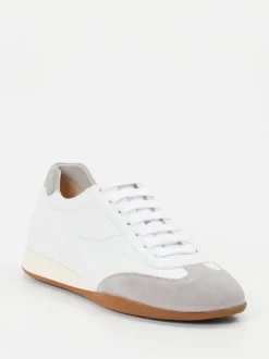 Truman's – Retro-Sneaker aus Hirschleder Weiß