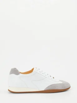 Truman's – Retro-Sneaker aus Hirschleder Weiß