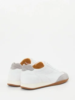 Truman's – Retro-Sneaker aus Hirschleder Weiß
