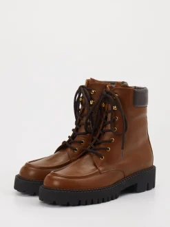 Truman's – Schnürboots aus Lammleder braun