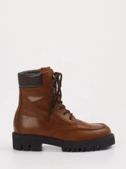 Truman's – Schnürboots aus Lammleder braun