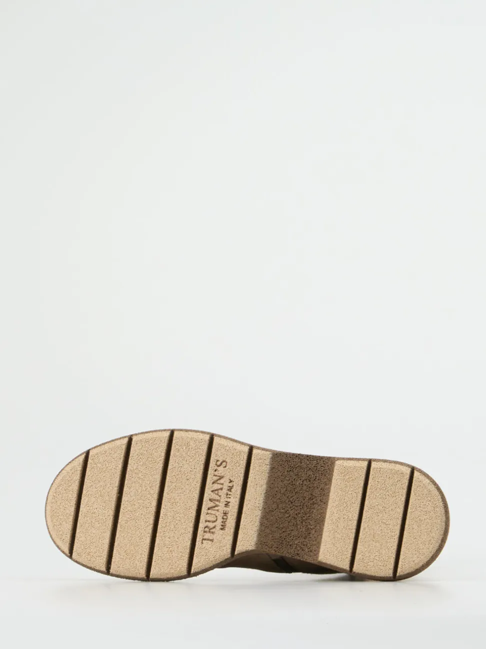 Truman's – Schnürboots aus Veloursleder sandbeige
