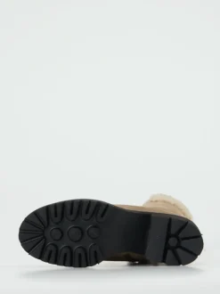 Truman's – Schnürboots aus Veloursleder beigebraun
