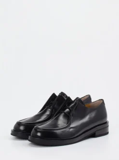 Truman's – Schnürschuh aus Kalbleder schwarz glänzend