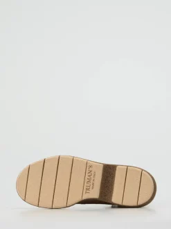 Truman's – Schnürstiefelette aus Veloursleder braun