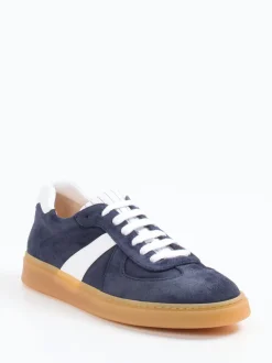Truman's – Sneaker aus Kalbleder in Dunkelblau