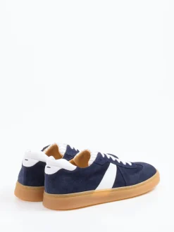 Truman's – Sneaker aus Kalbleder in Dunkelblau