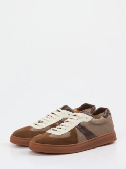 Truman's – Sneaker aus Veloursleder in Braun