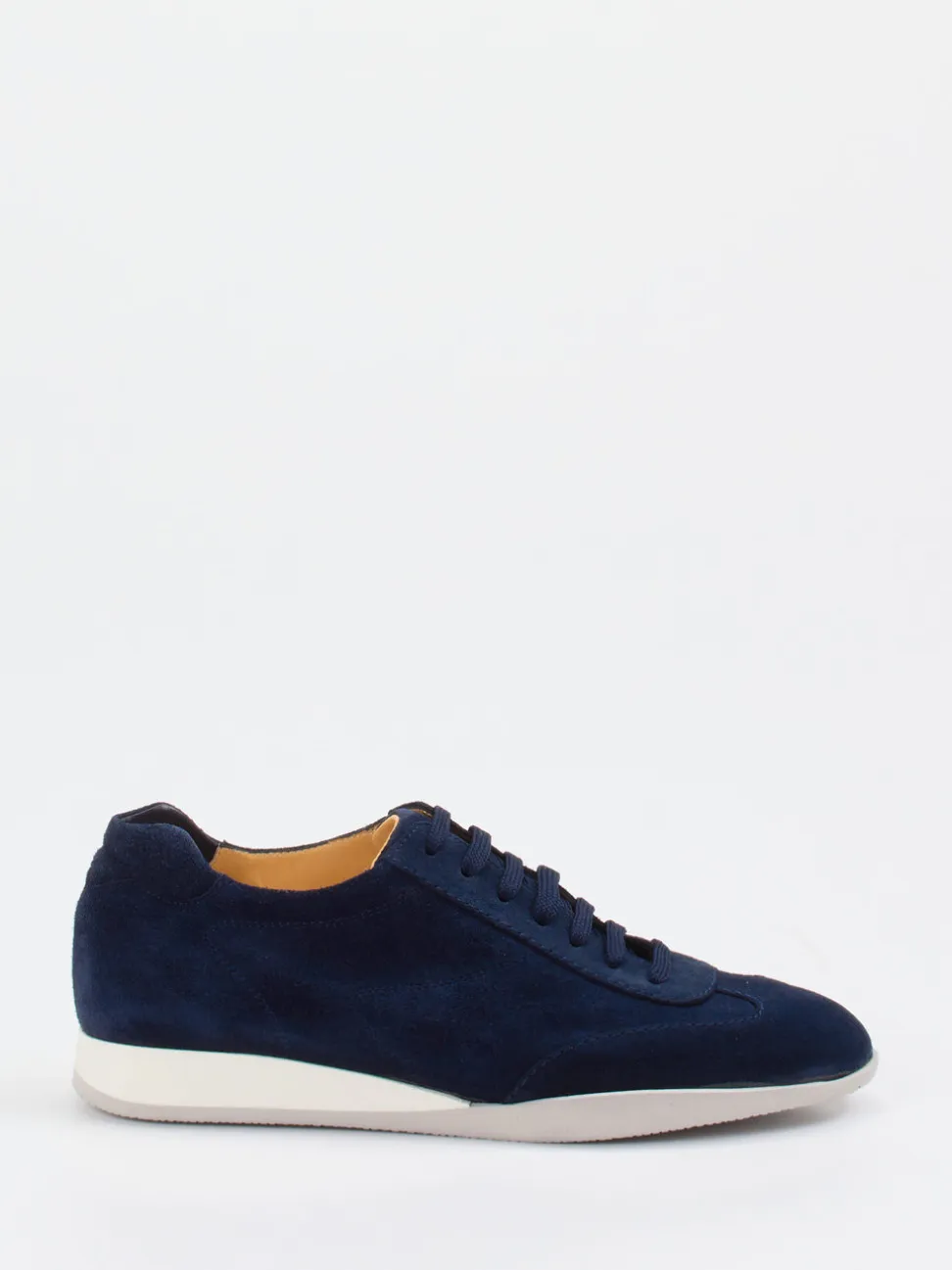 Truman's – Sneaker aus Veloursleder Dunkelblau