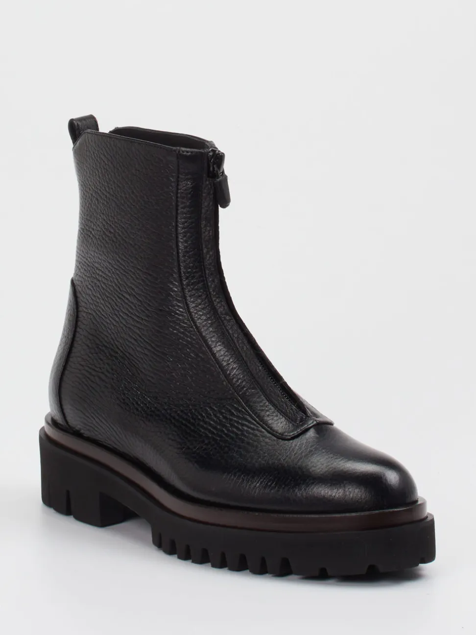 Truman's – Stiefelette aus Elchleder in Schwarz