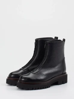 Truman's – Stiefelette aus Elchleder in Schwarz