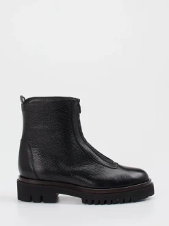 Truman's – Stiefelette aus Elchleder in Schwarz