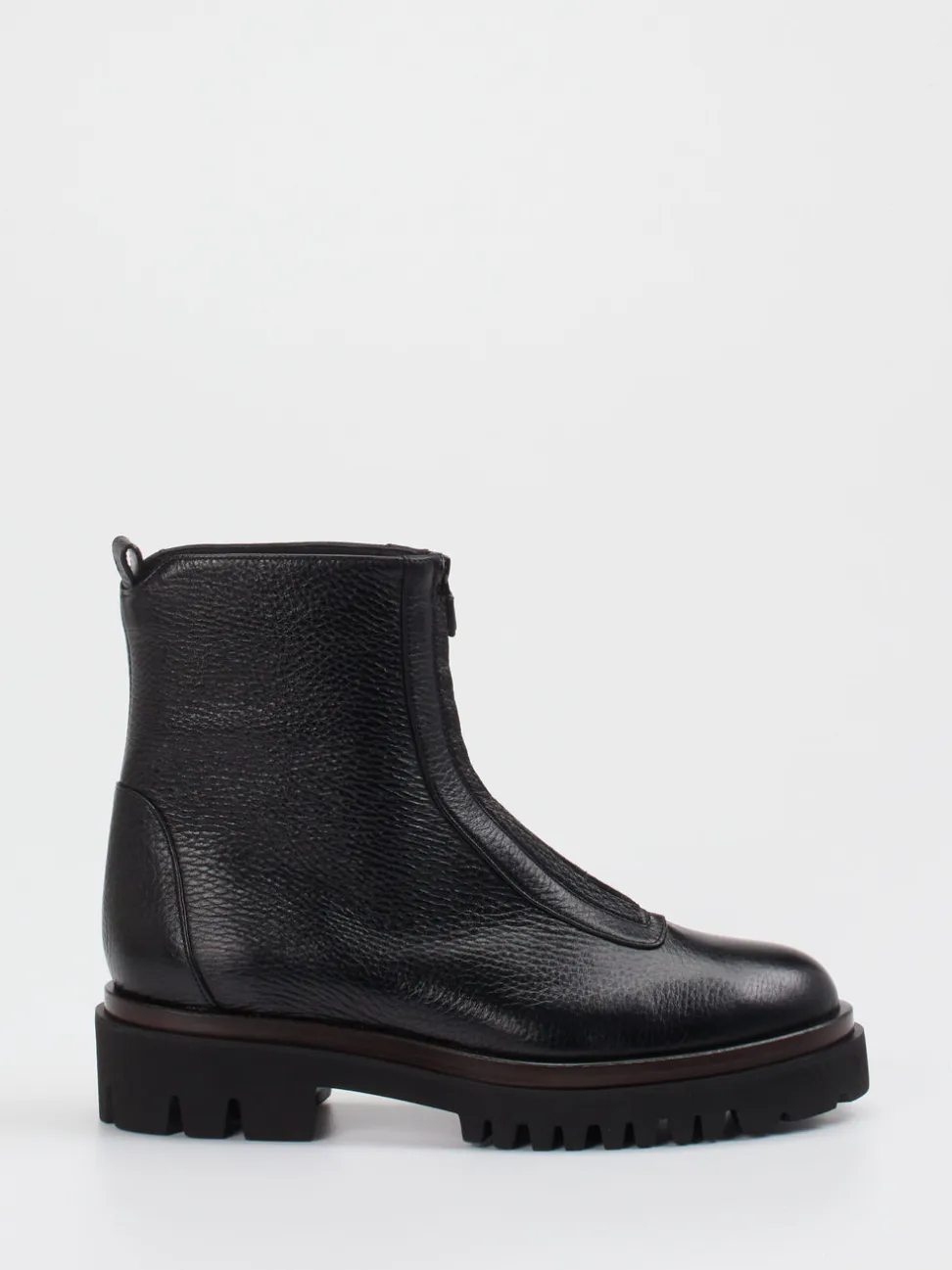 Truman's – Stiefelette aus Elchleder in Schwarz