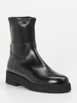 Truman's – Stiefelette aus Glattleder schwarz