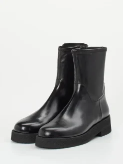 Truman's – Stiefelette aus Glattleder schwarz