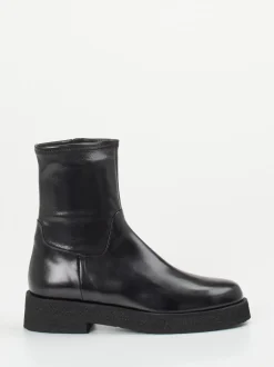 Truman's – Stiefelette aus Glattleder schwarz