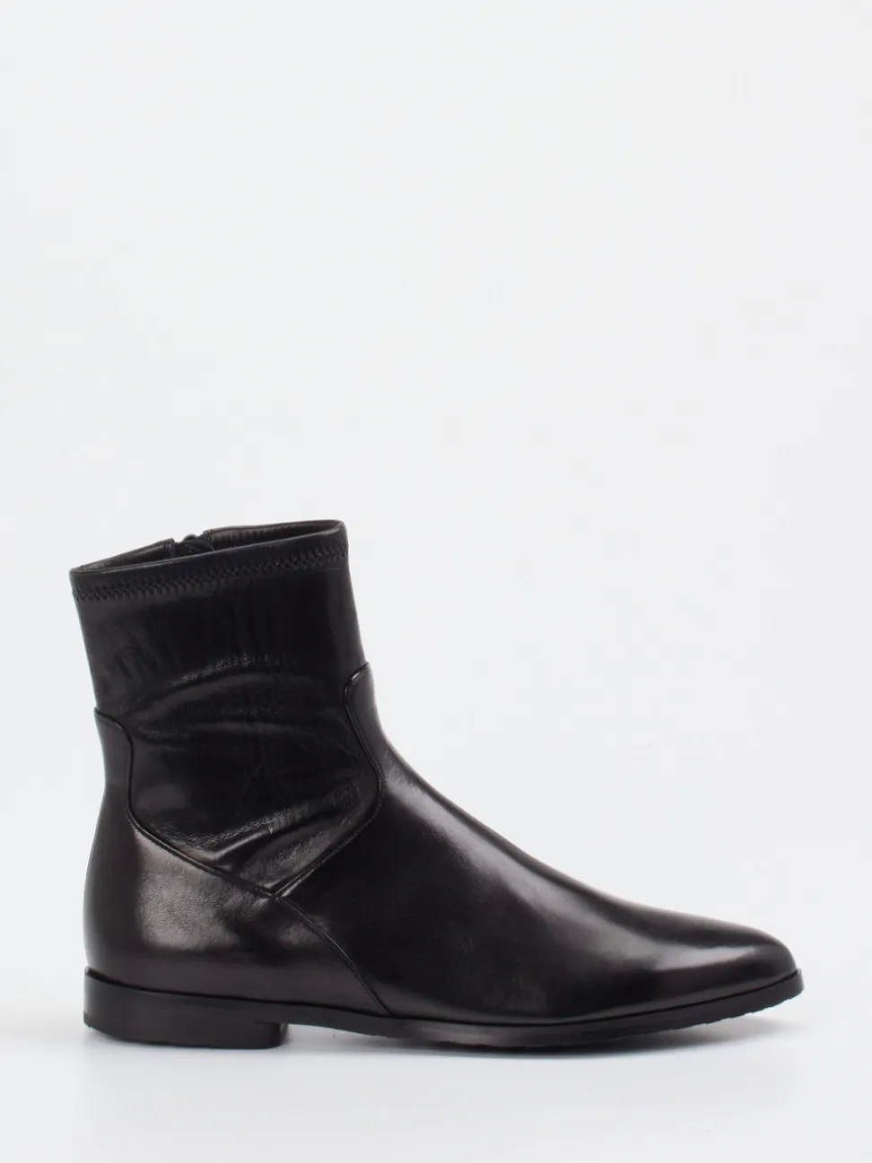 Truman's – Stiefelette aus Lammleder Schwarz