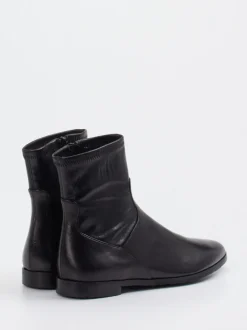 Truman's – Stiefelette aus Lammleder Schwarz