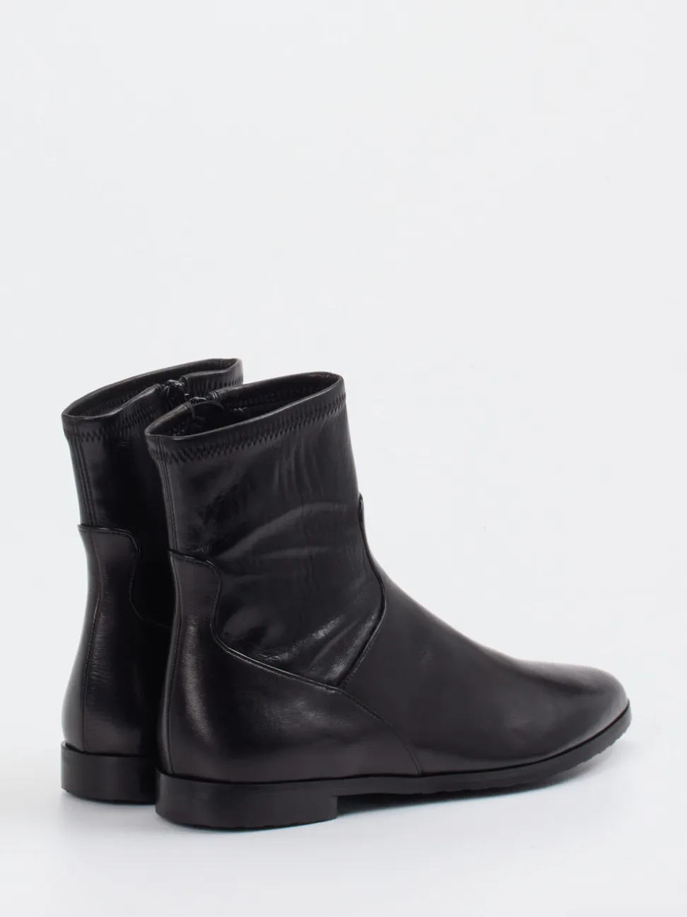 Truman's – Stiefelette aus Lammleder Schwarz
