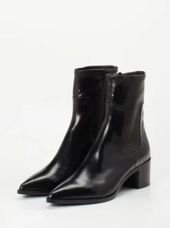 Truman's – Stiefeletten aus Kalbleder schwarz