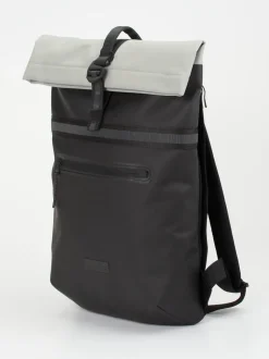 Ucon Acrobatics – Rolltop-Rucksack aus Textil Schwarzgrau