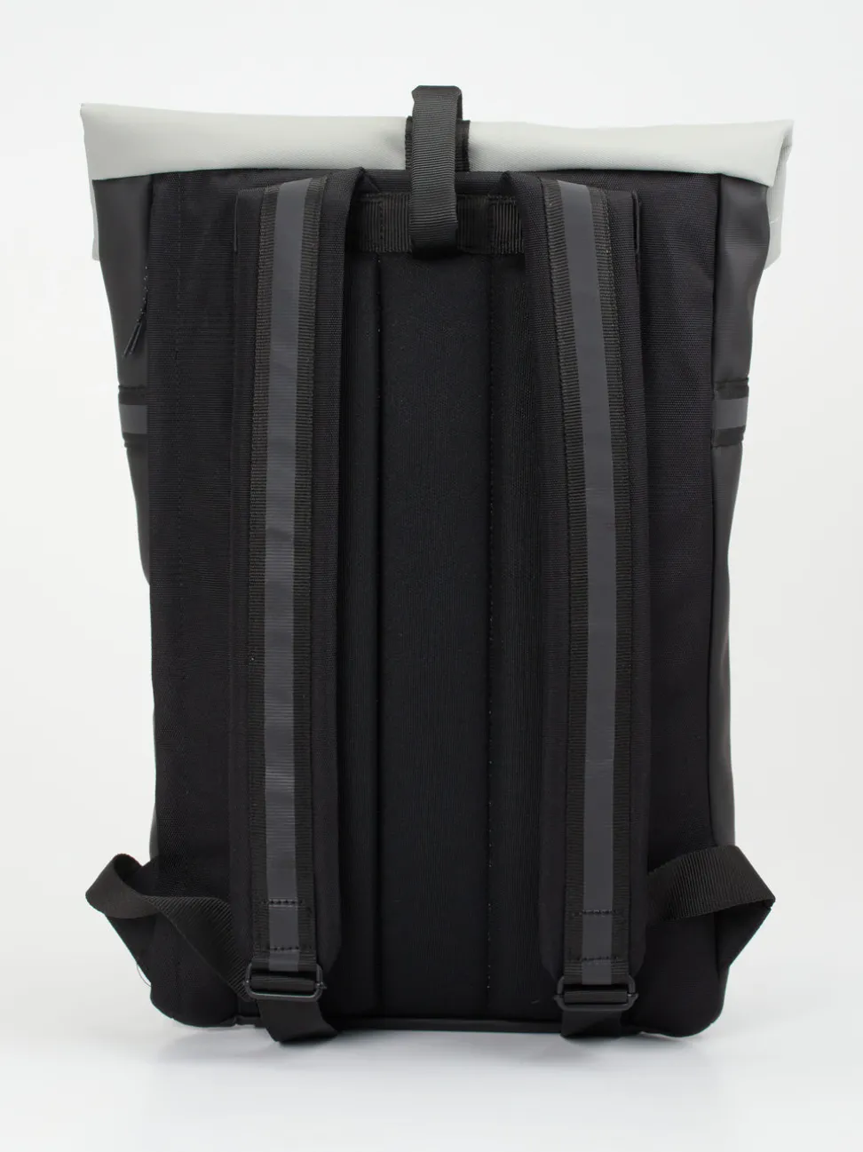 Ucon Acrobatics – Rolltop-Rucksack aus Textil Schwarzgrau