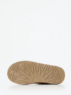 UGG – Ankle Boots aus Veloursleder karamellbraun