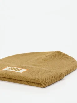 UGG – Beanie aus Textil in Cognacbraun