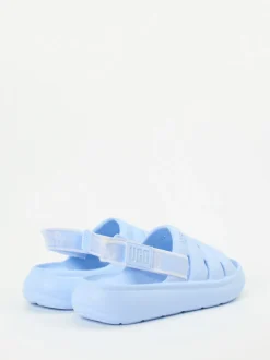 UGG – Chunky Sandalen aus Gummi in Hellblau