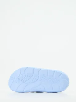 UGG – Chunky Sandalen aus Gummi in Hellblau