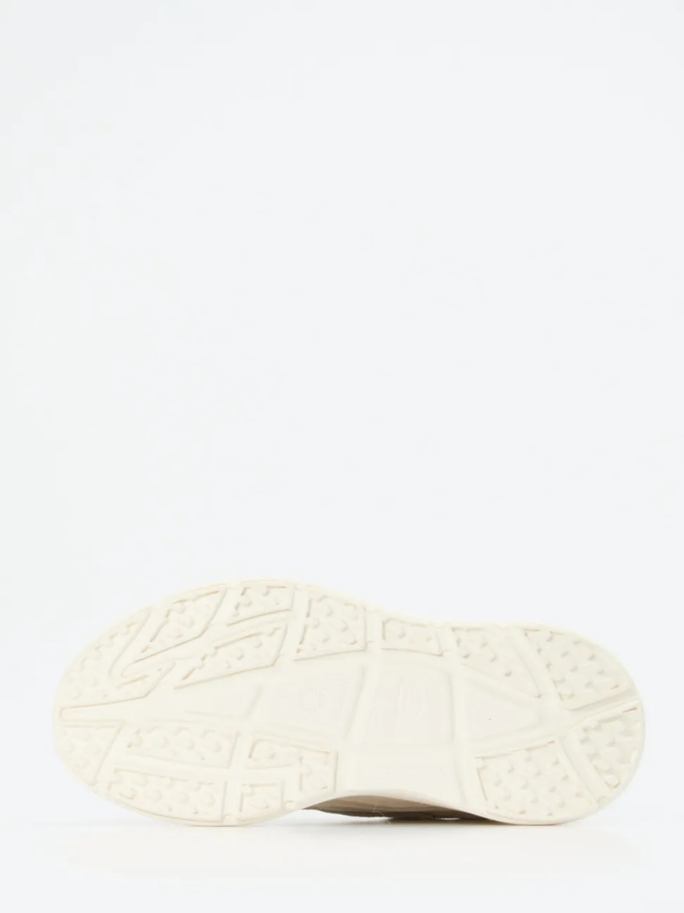 UGG – Chunky Sneaker aus Kalbleder in Cremeweiß